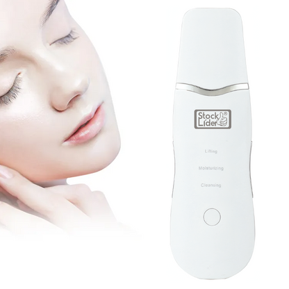 Limpiador facial ultrasónico.Limpieza facial profunda y efecto lifting desde casa.